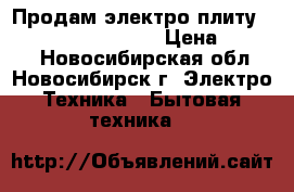 Продам электро плиту Hansa FCEW 51001011 › Цена ­ 7 500 - Новосибирская обл., Новосибирск г. Электро-Техника » Бытовая техника   